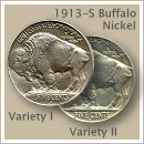 1913-S Buffalo Nickel