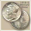 1918-S Mercury Dime