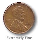 1919-S Lincoln Penny in Extremely Fine Condition