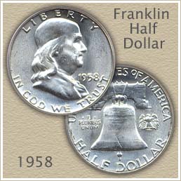 1958 franklin half dollar value discover their worth 1958 half dollar value chart
