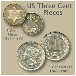 3 Cent Silver and Nickel Series