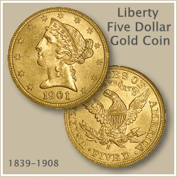 Liberty Five Dollar Gold Coin