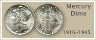 Go to...  Mercury Dime Values