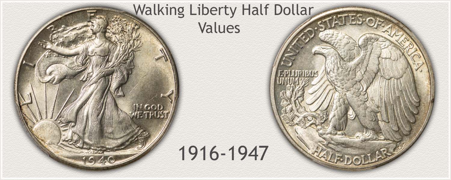 Walking Liberty Half Dollar Value | Exciting