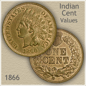 Uncirculated 1866 Indian Head Penny