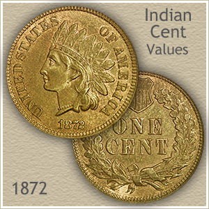 Uncirculated 1872 Indian Head Penny