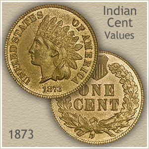 Uncirculated 1873 Indian Head Penny