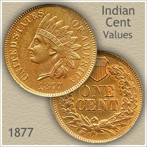 Uncirculated 1877 Indian Head Penny