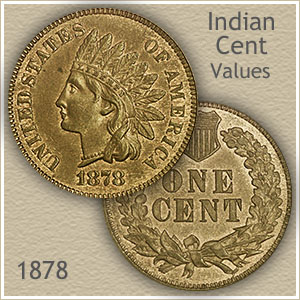 Uncirculated 1878 Indian Head Penny