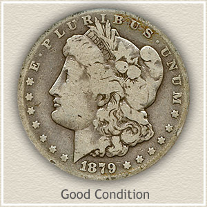 1879 Morgan Silver Dollar Good Condition