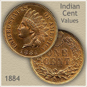 Uncirculated 1884 Indian Head Penny