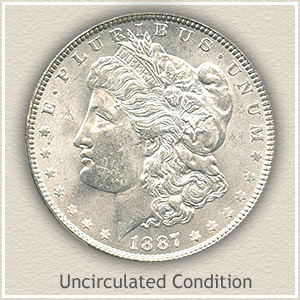 1887 Silver Dollar Value Chart