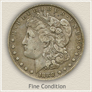 1888 Silver Dollar Value Chart