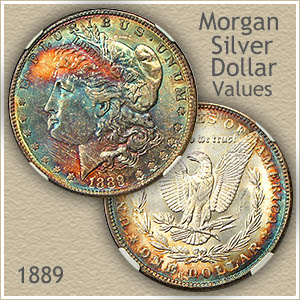 Uncirculated 1889 Morgan Silver Dollar Value
