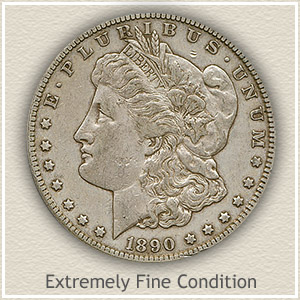 1890 Silver Dollar Value Chart