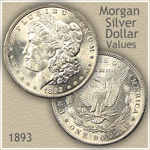 1893 Silver Dollar Value Chart