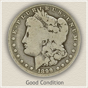 1899 Morgan Silver Dollar Good Condition