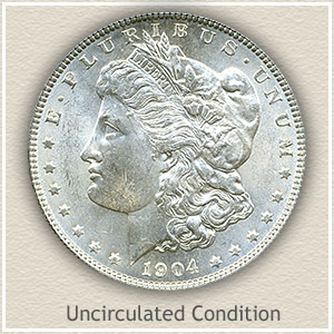 1904 Silver Dollar Value Chart