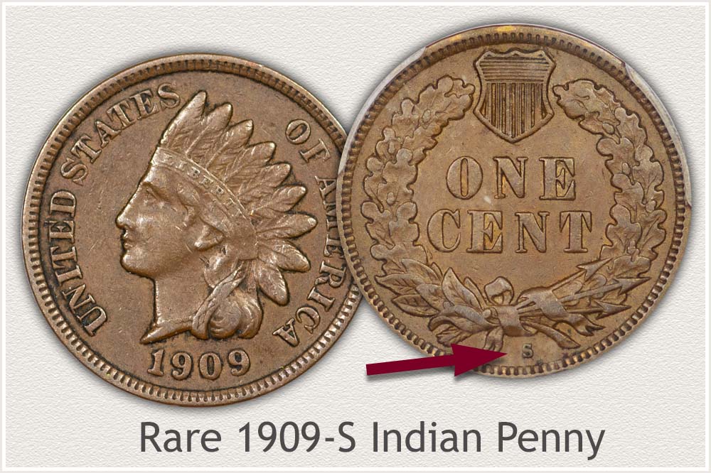 1909-S Rare Indian Cent