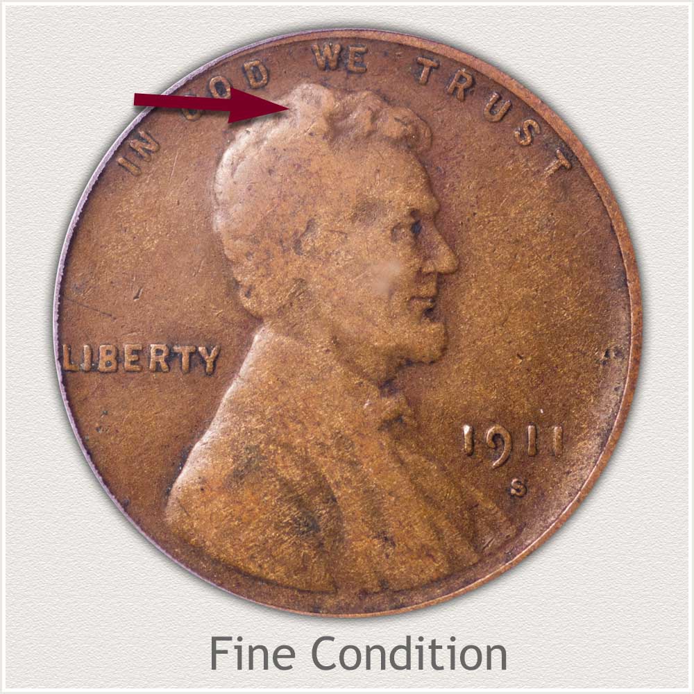 Fine Grade Lincoln Penny