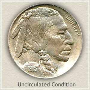 1913 Nickel Uncirculated Condition