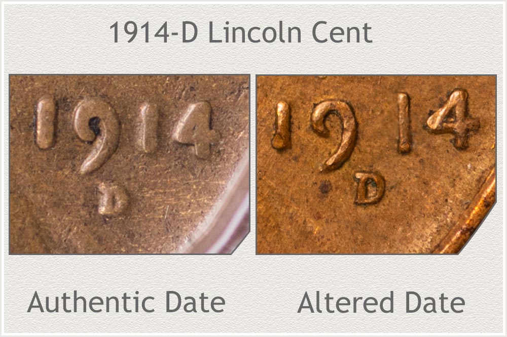 Comparing Authentic and Altered Dates