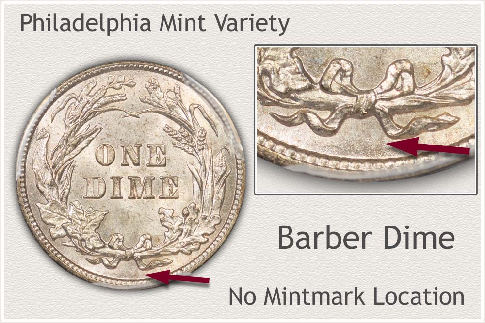 1916 Barber Dime