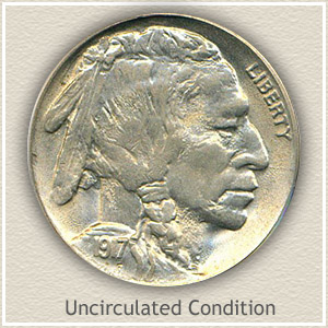 1917-P F/F Buffalo Nickel Nice *Low Priced* Vintage Coin for any collection 