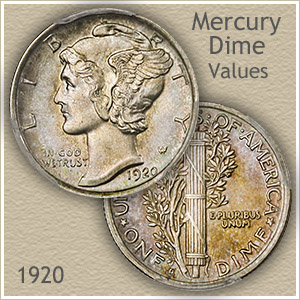 1929 Dime Value Chart