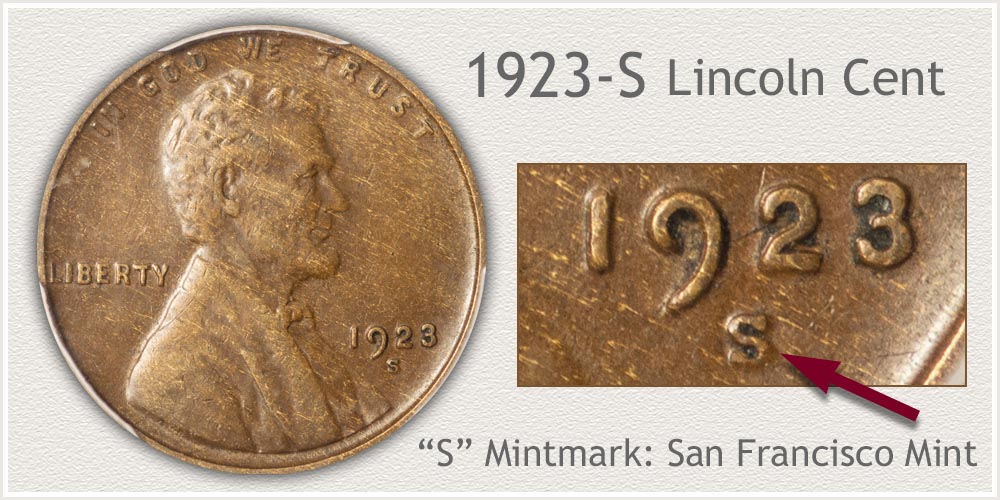 1923-S Lincoln Penny