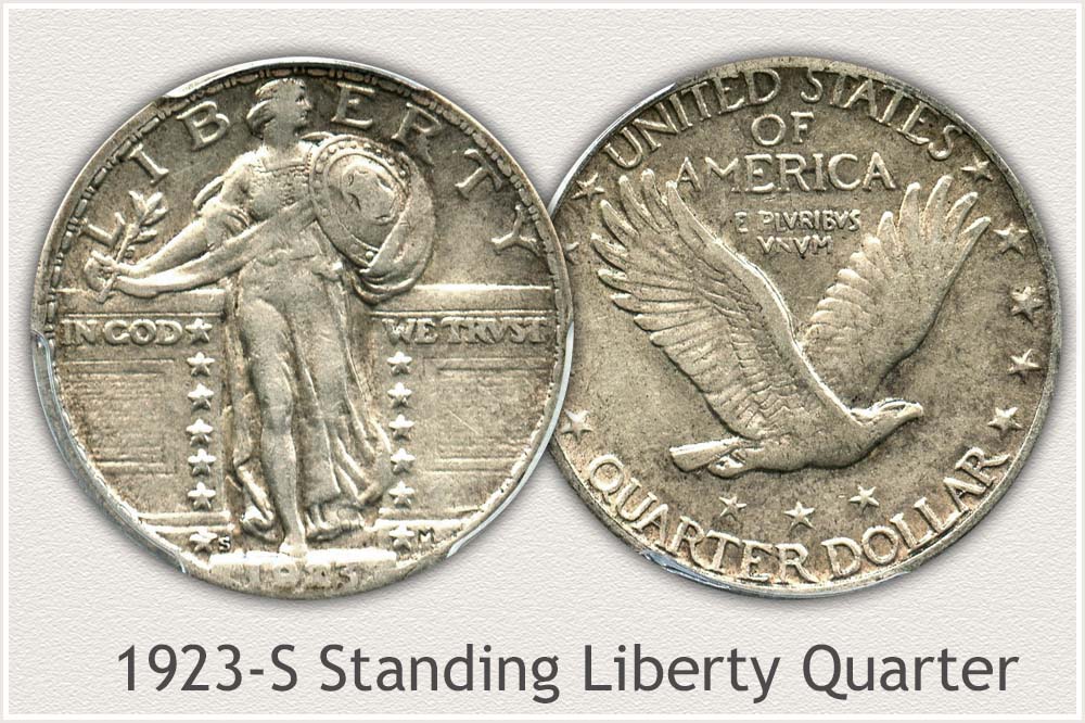 1923-S Standing Liberty Quarter
