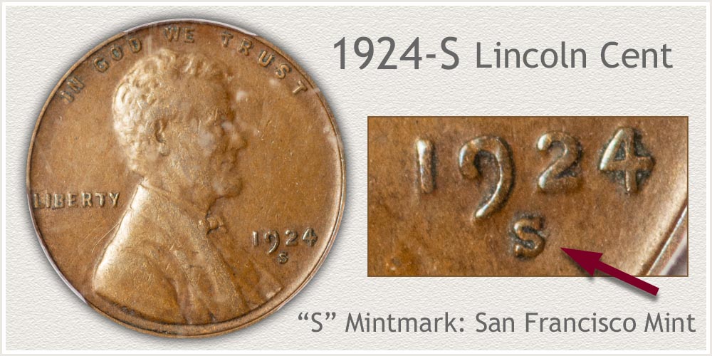 1924-S Lincoln Penny