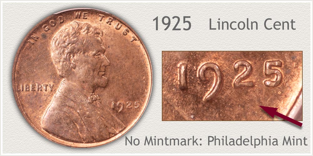 1925 Lincoln Penny