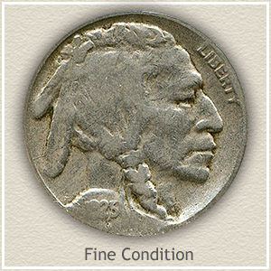 1925 Nickel Fine Condition