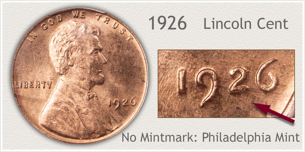 1926 Lincoln Penny