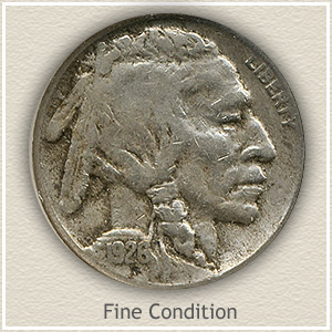 1926 Nickel Fine Condition