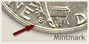 1930 Dime S Mintmark Location