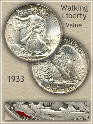 Uncirculated 1933 Half Dollar Value