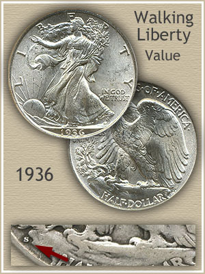 1936 Half Dollar Coin Value Chart