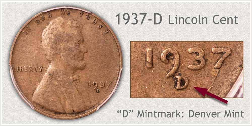 1937-D Lincoln Penny
