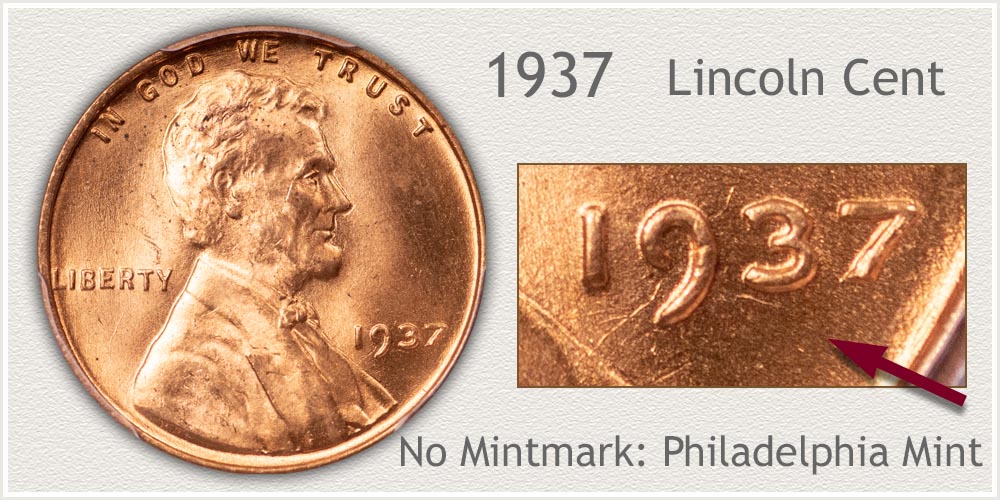 1937 Lincoln Penny