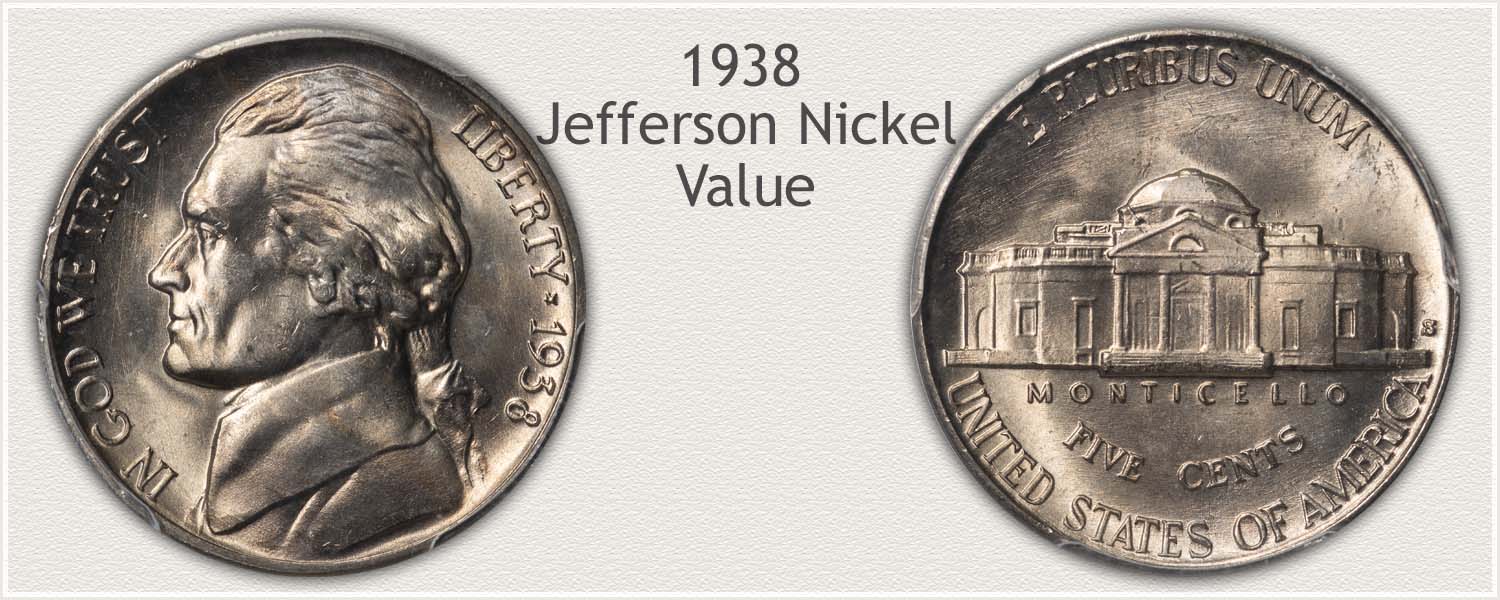 1938 Jefferson Nickel