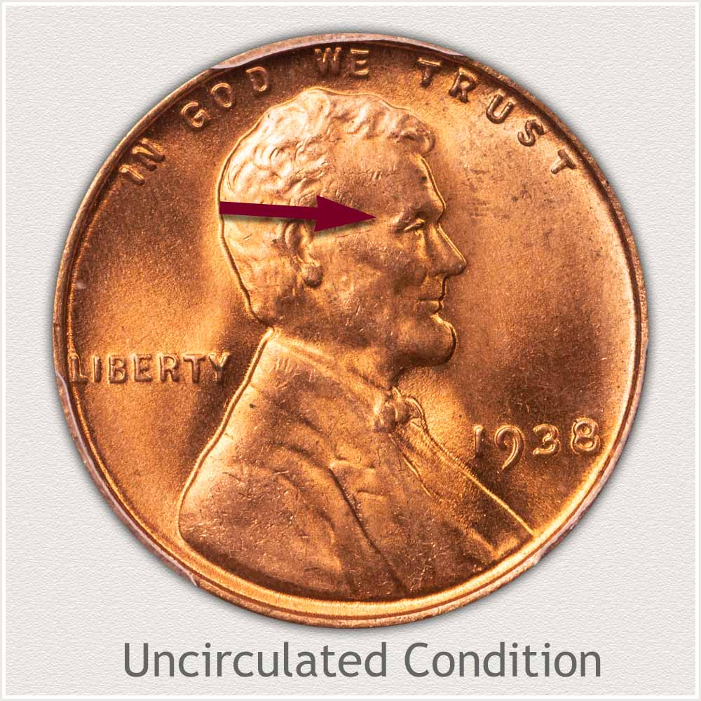 Thanks for looking 1938 Plain Lincoln Wheat Penny Number G18 in Fine condition    ....