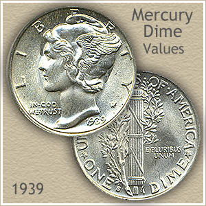 1939 Dime Value | Discover How Much Your Mercury Head Dime ...