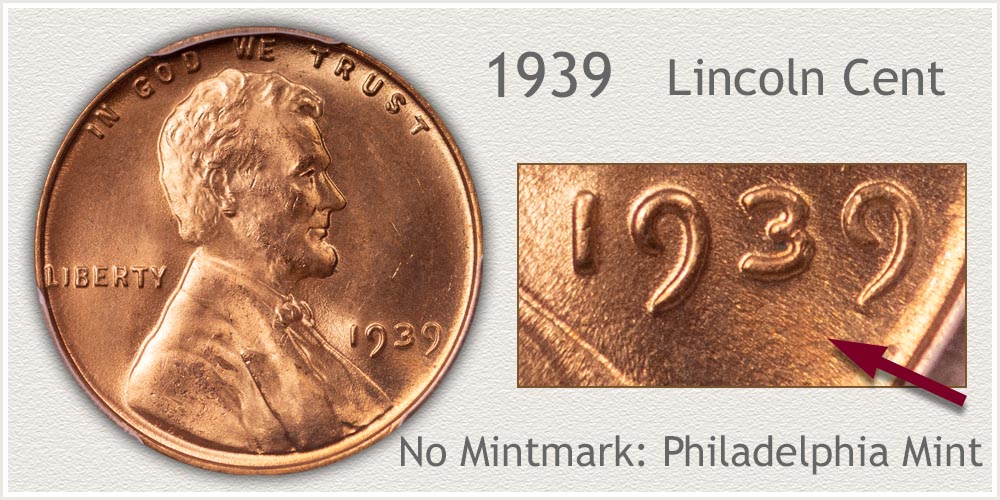 1939 Lincoln Penny