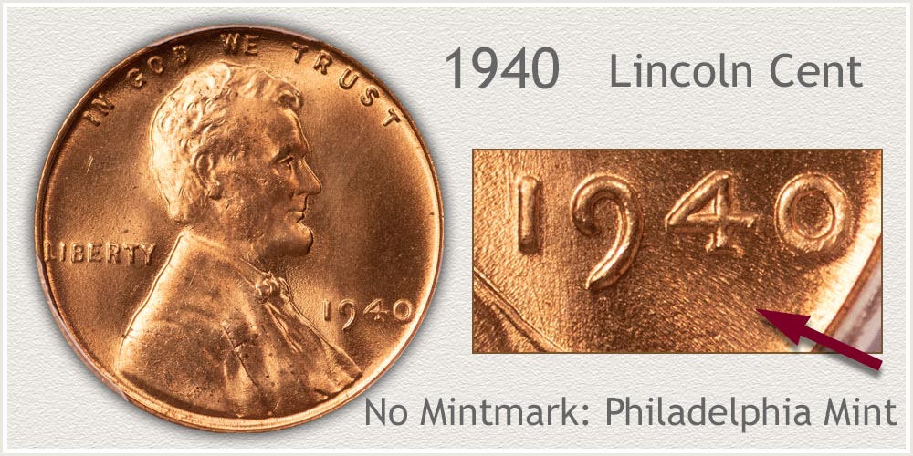 1940 Lincoln Penny