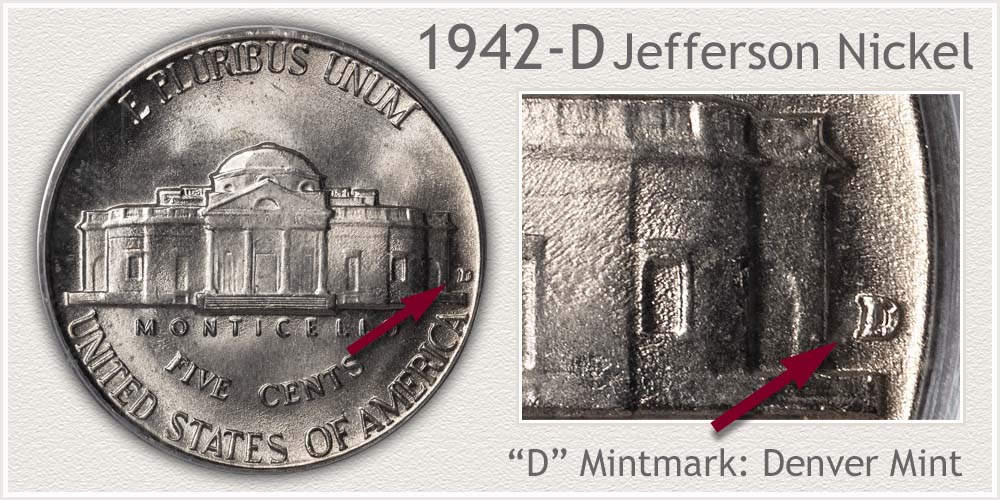 1942-D Jefferson Nickel