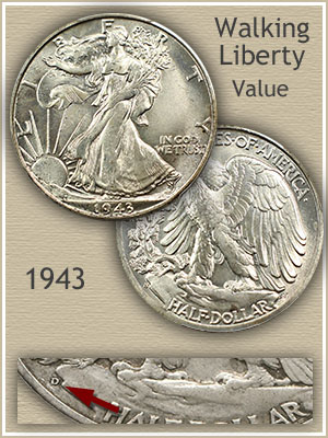 1918 Half Dollar Value Chart