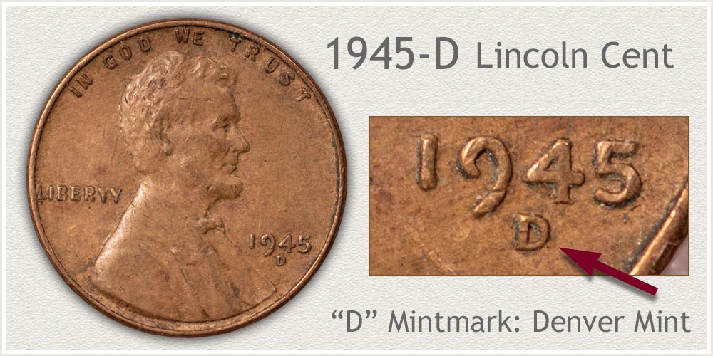 1945-D Lincoln Penny