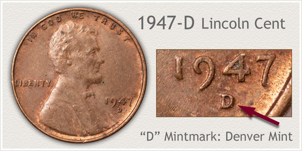 1947-D Lincoln Penny